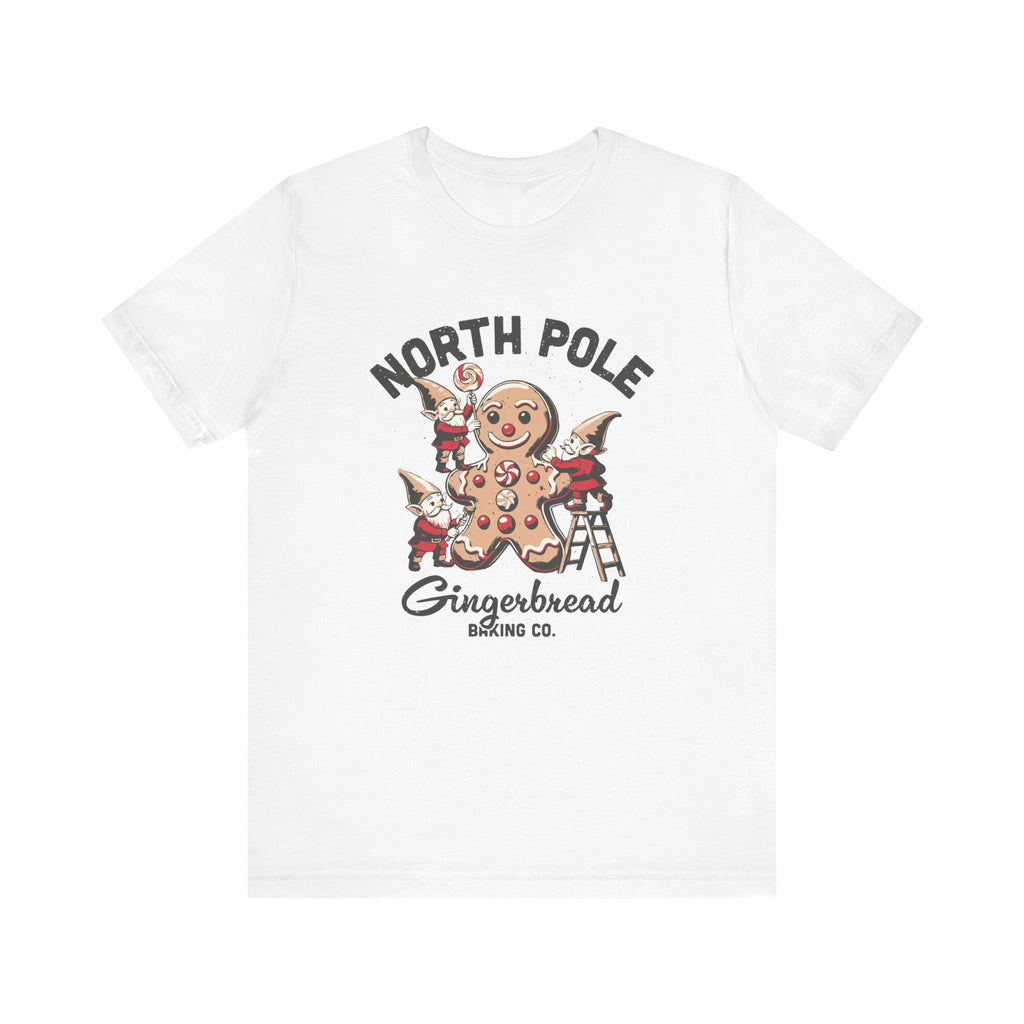 North Pole Baking Co. Gingerbread Man Christmas Shirt