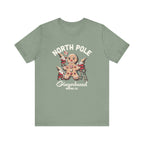 North Pole Baking Co. Gingerbread Man Christmas Shirt