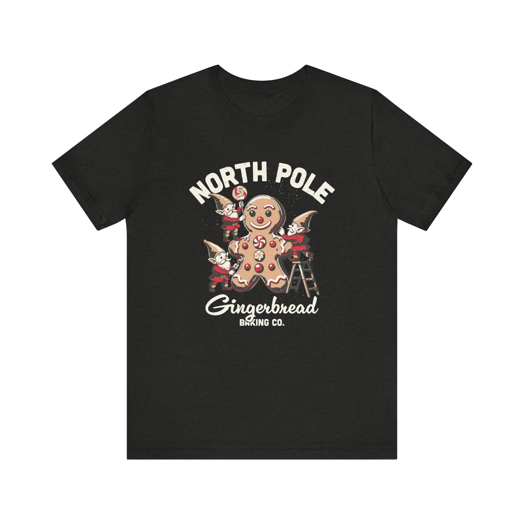 North Pole Baking Co. Gingerbread Man Christmas Shirt