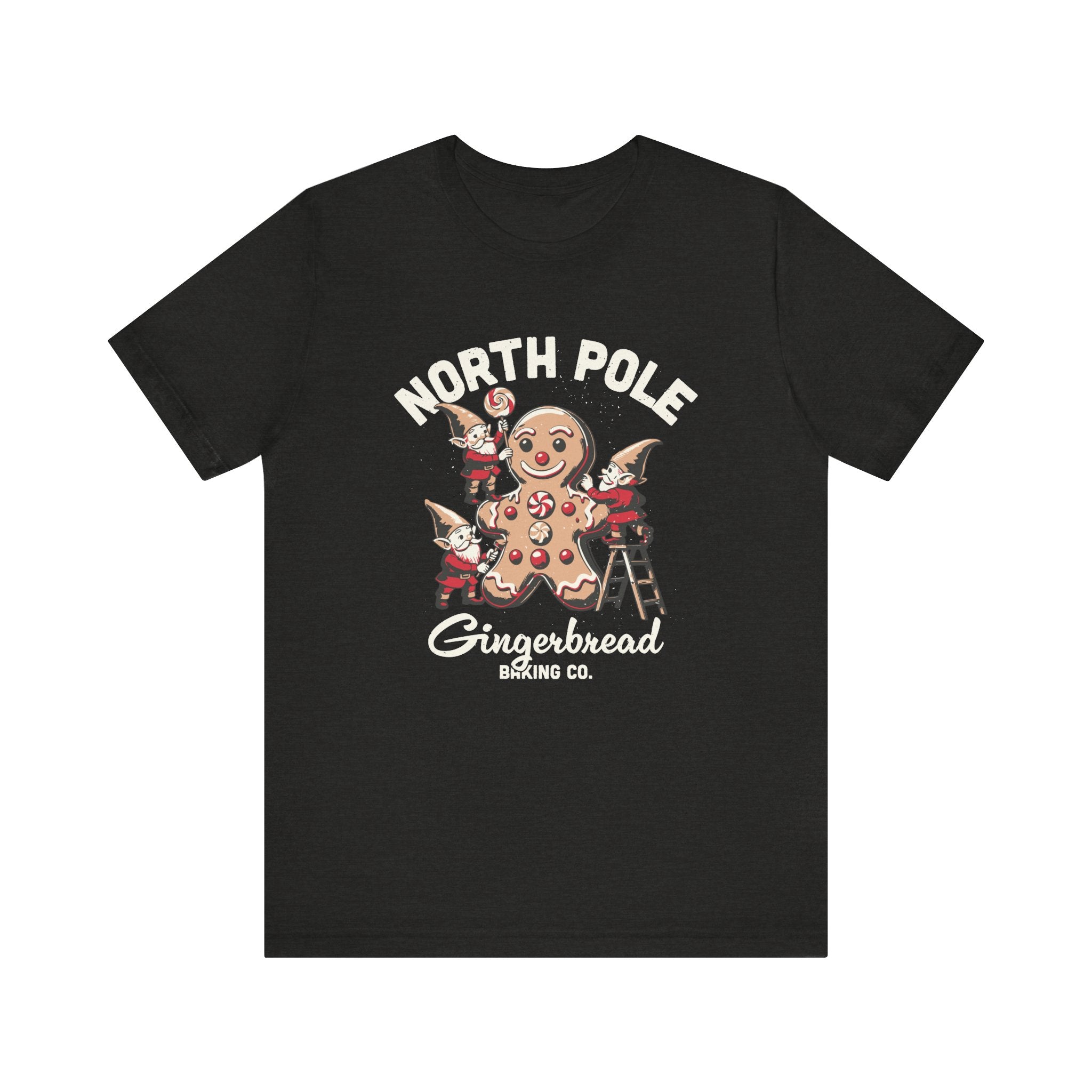 North Pole Baking Co. Gingerbread Man Christmas Shirt
