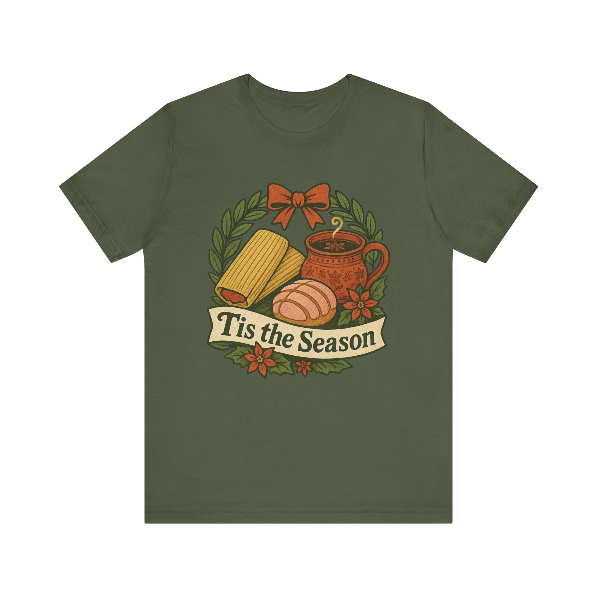 Tis the Season Shirt – Tamale & Concha Mexican Christmas Tee