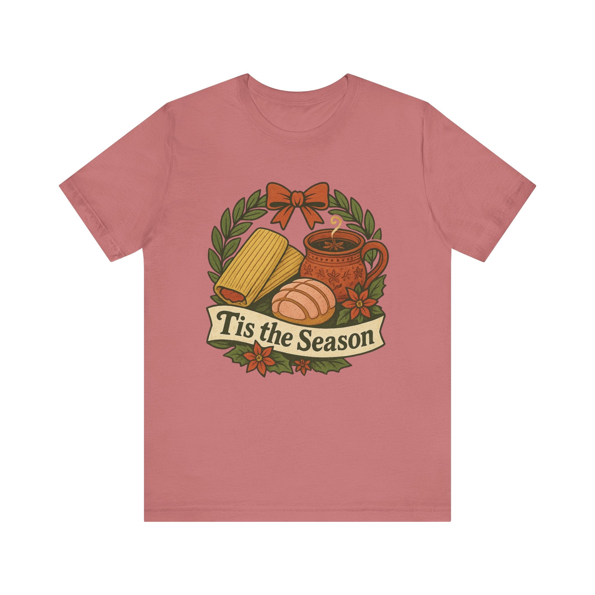 Tis the Season Shirt – Tamale & Concha Mexican Christmas Tee