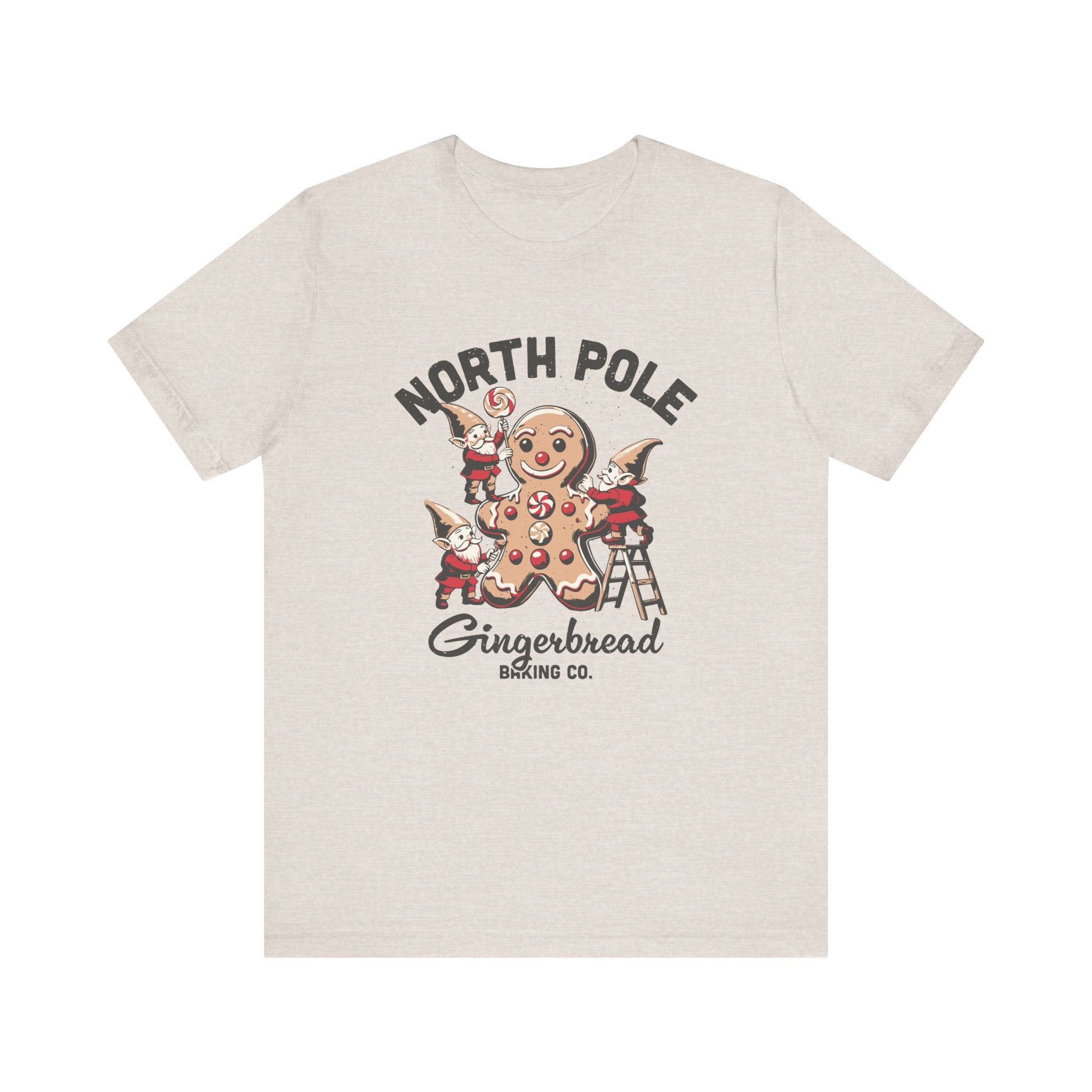 North Pole Baking Co. Gingerbread Man Christmas Shirt