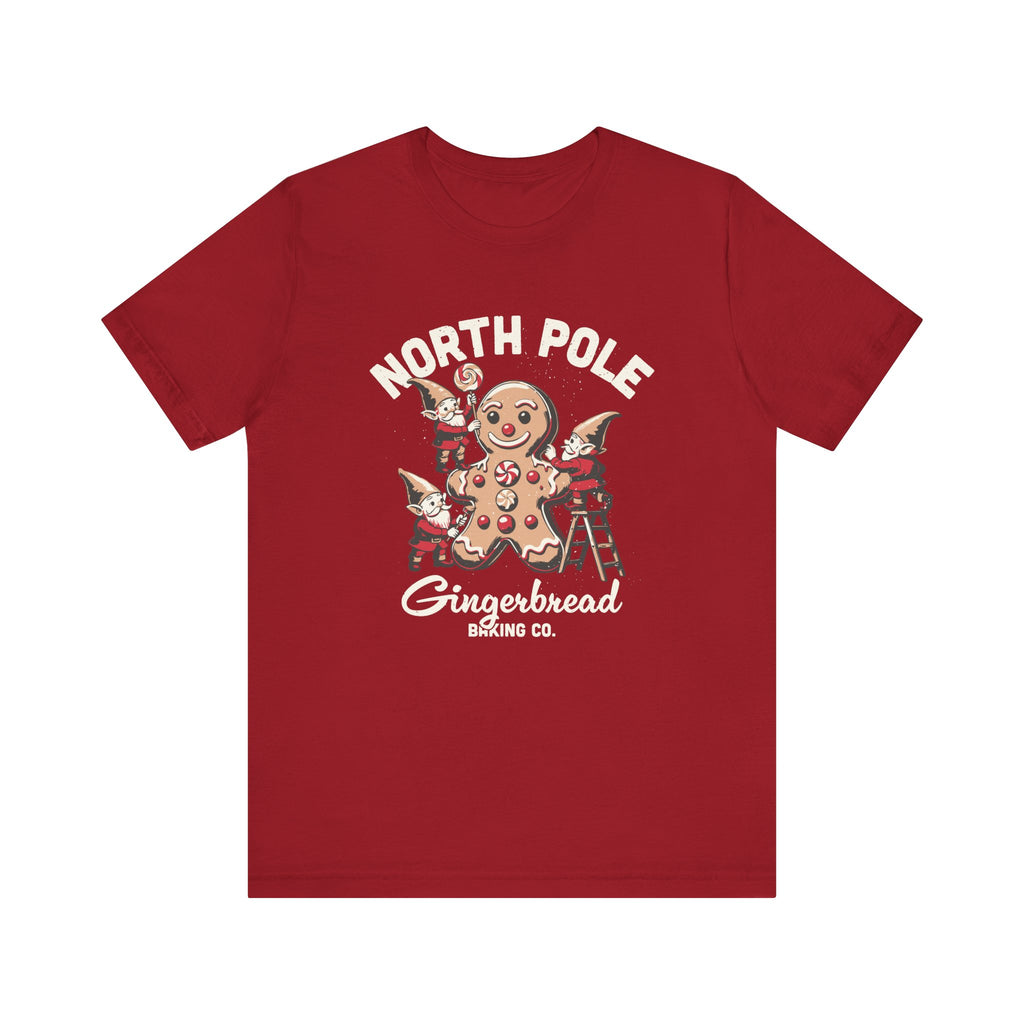 North Pole Baking Co. Gingerbread Man Christmas Shirt