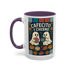 Cafecito y Chisme Mexican Talavera Style Mug