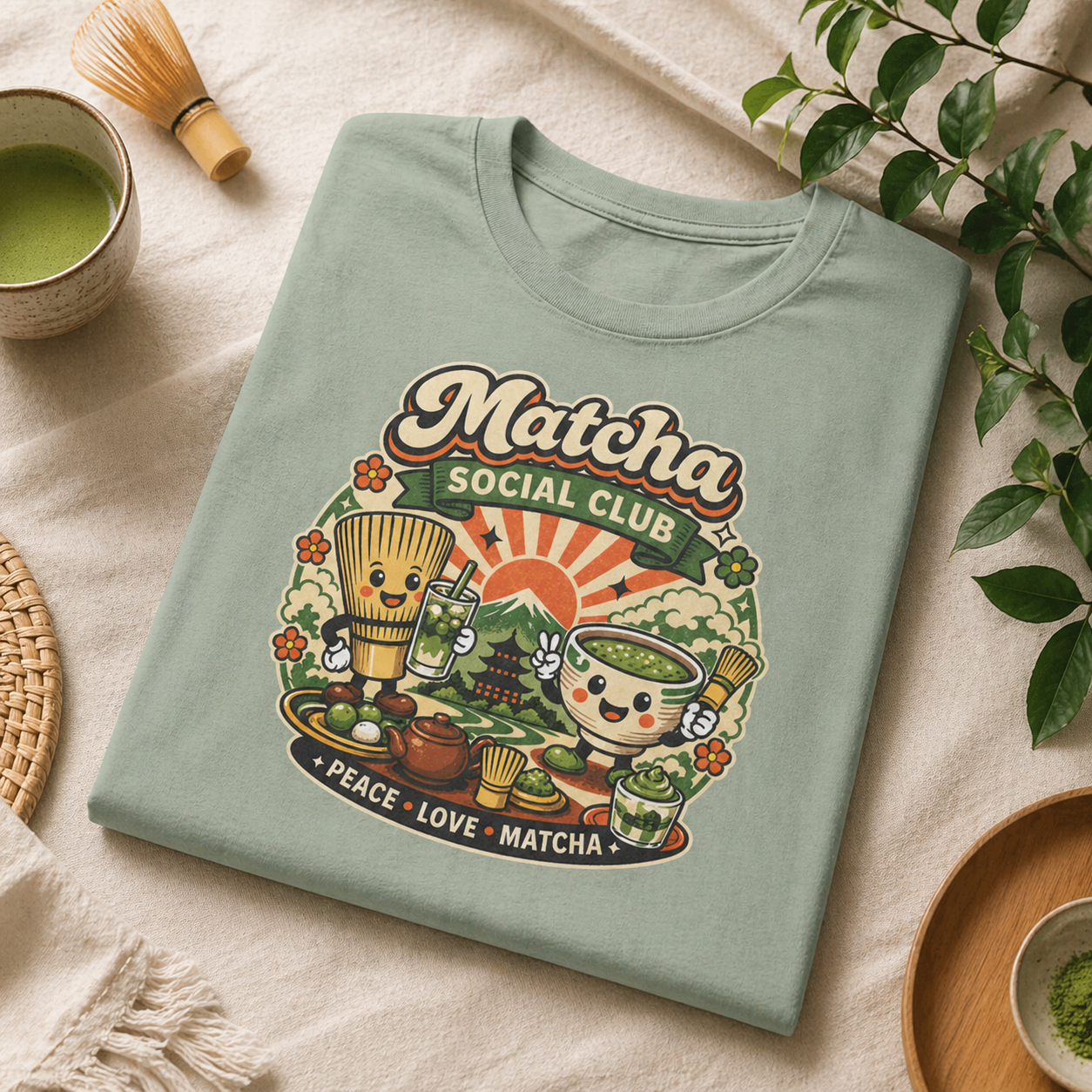 Matcha Social Club Graphic Tee
