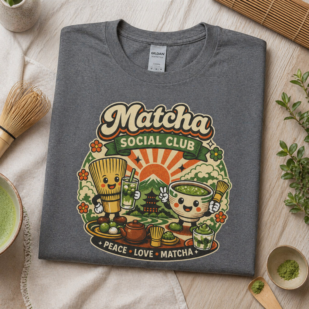 Matcha Social Club Graphic Tee