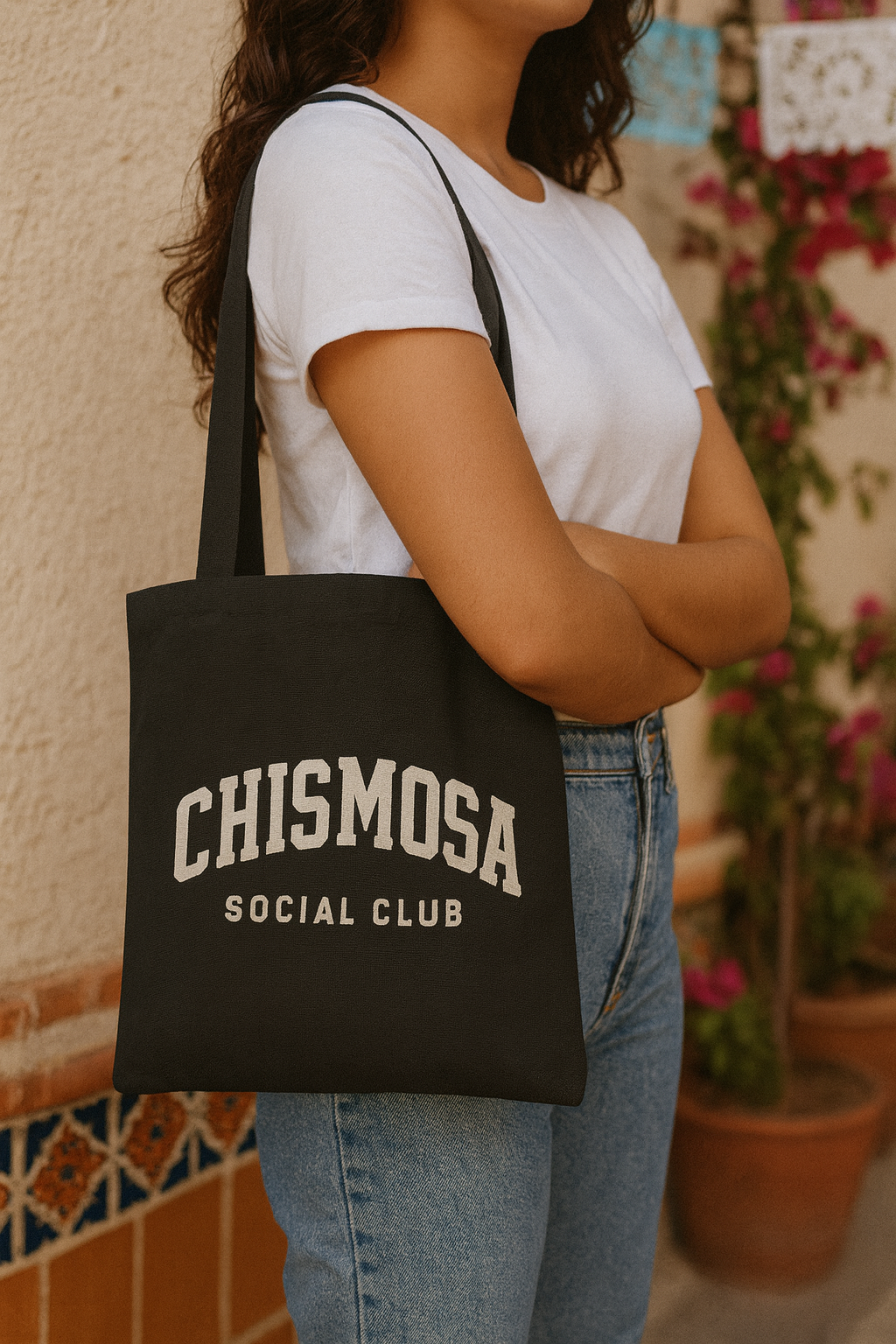 Chismosa Social Club Tote Bag